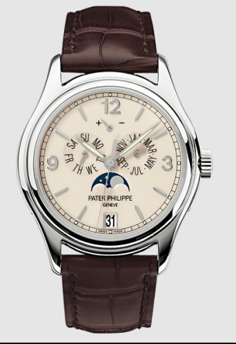 Best replica Patek Philippe Complications Annual Calendar 5146 White Gold watch 5146G-001